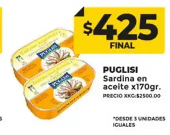 Supermayorista Vital Puglisi sardina en aceite oferta