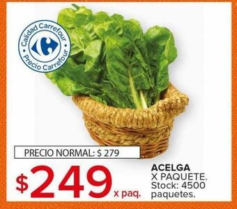 Carrefour Maxi Acelga oferta