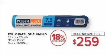 Carrefour Maxi Rollos de papel de aluminio oferta