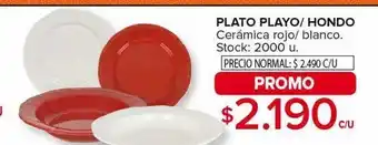 Carrefour Maxi Platos playo/ hondon oferta
