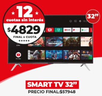 Supermayorista Vital SMART TV 32" oferta