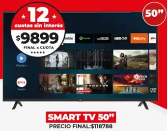 Supermayorista Vital SMART TV 50" oferta