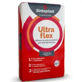 Pinturerías Martel Sinteplast pegamento ultraflex gris 25k oferta