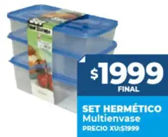 Supermayorista Vital SET HERMÉTICO Multienvase P oferta