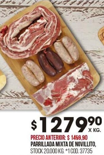 Coto PARRILLADA MIXTA DE NOVILLITO oferta