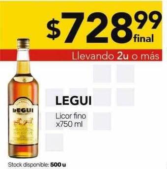 Nini Mayorista Legui licor fino oferta