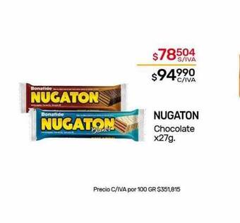 Nini Mayorista Nugaton chocolate oferta