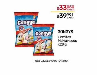 Nini Mayorista Gongys gomitas malvaviscos oferta