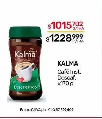 Nini Mayorista Kalma café inst descaf oferta