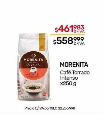 Nini Mayorista Morenita café torrado intenso oferta