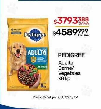 Nini Mayorista Pedigree adulto carne vegetales oferta