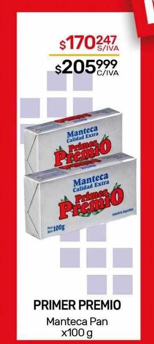 Nini Mayorista Primer premio manteca pan oferta