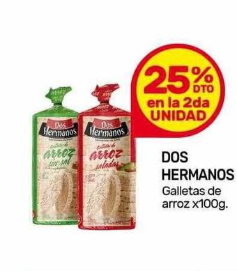 Nini Mayorista Dos hermanos galletas de arroz oferta