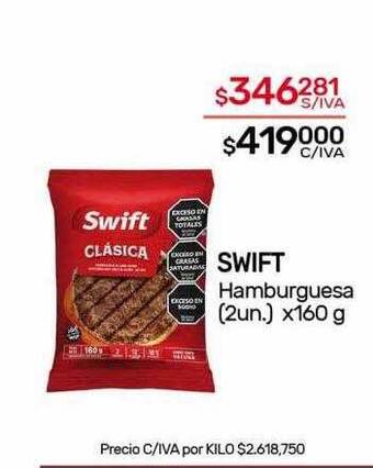 Nini Mayorista Swift hamburguesa oferta