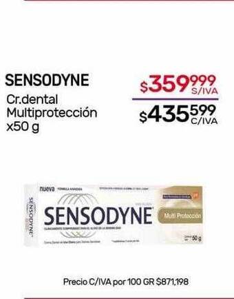 Nini Mayorista Sensodyne cr dental multiprotección oferta