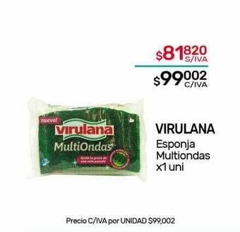 Nini Mayorista Virulana esponja multiondas oferta