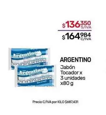 Nini Mayorista Argentino jabón tocador x 3 oferta
