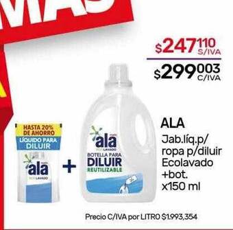 Nini Mayorista Ala jab liq p ropa p diluir ecolavado +bot oferta
