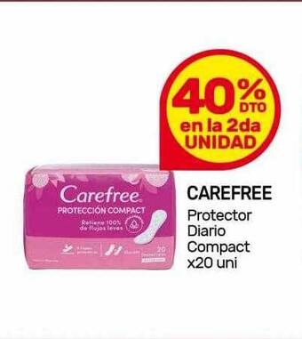 Nini Mayorista Carefree protector diario compact oferta