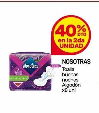 Nini Mayorista Nosotras toalla buenas noches algodón oferta
