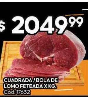 Diarco Cuadrada bola de lomo feteada x kg oferta