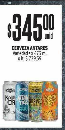 Makro Cerveza antares oferta