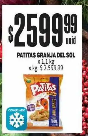 Makro Patitas granja del sol oferta