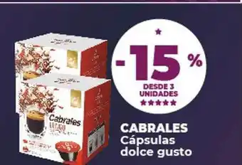 Supermayorista Vital Cabrales cápsulas dolce gusto oferta