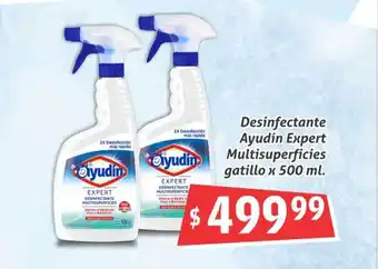 Gomez Pardo Desinfectante ayudín expert multisuperficies gatillo oferta