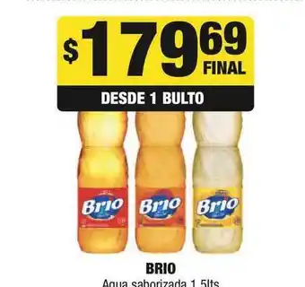 Maxi Ofertas Brio Agua saborizada 1.5lts oferta