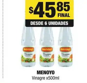 Maxi Ofertas Menoyo Vinagre x500ml oferta