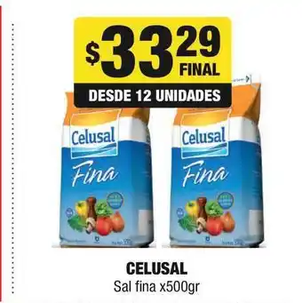 Celusal Sal fina x500gr
