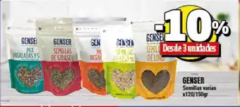 Supermayorista Vital Genser Semillas varias x120/150gr oferta