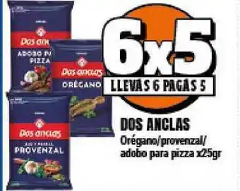 Supermayorista Vital Dos Anclas Orégano/provenzal/adobo para pizza x25gr oferta