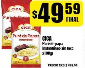 Supermayorista Vital Cica Puré de papa instantáneo sin tacc x100gr oferta