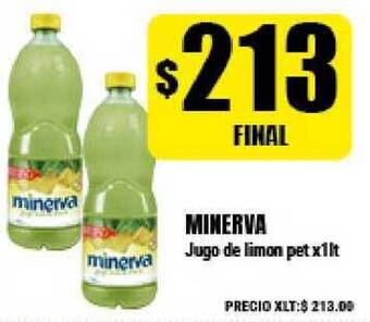 Supermayorista Vital Minerva Jugo de limon pet x 1lt oferta