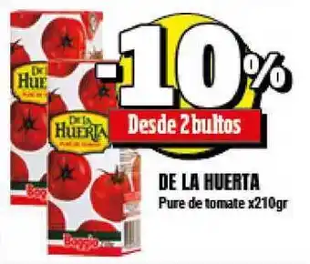 Supermayorista Vital De La Huerta Pure de tomate x210gr oferta