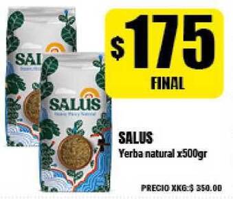 Supermayorista Vital Salus Yerba natural x500gr oferta