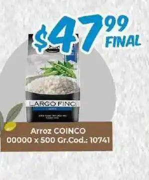 Diarco Coinco Arroz 00000 x 500gr Cod.: 10741 oferta