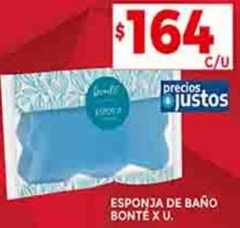 Supermercados DIA ESPONJA DE BAÑO BONTÉ X U. oferta