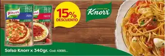 Diarco Knorr Salsa x 340gr Cod: 43085 oferta