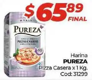 Diarco Pureza Harina Pizza Casera x 1kg Cod: 31299 oferta