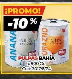 Diarco Bahía Pulpas x 900gr Cod: 3017/8/24 oferta