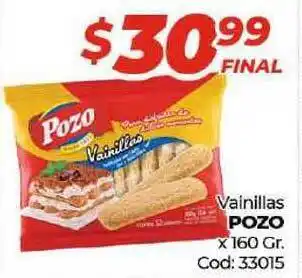 Diarco Pozo Vainillas x 160gr Cod: 33015 oferta