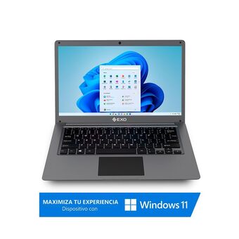 Frávega Notebook exo 14 intel n4020 4gb 128gb ssd t56 windows 11 oferta