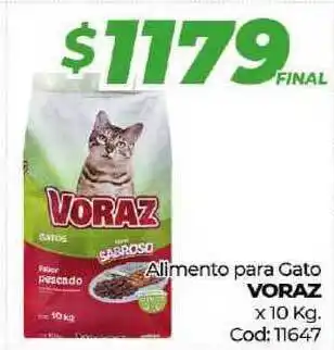 Diarco Voraz Alimento para Gato x 10kg Cod: 11647 oferta