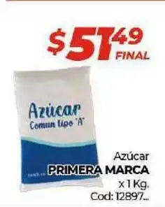 Diarco Primera Marca Azúcar x 1kg Cod: 12897 oferta