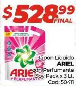 Diarco Ariel Jabón Líquido con Perfumante Doy Pack x 3lt Cod: 50411 oferta