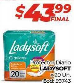 Diarco Ladysoft Protector Diario x 20un oferta