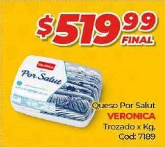 Diarco Veronica Queso Por Salut Trozado x kg oferta